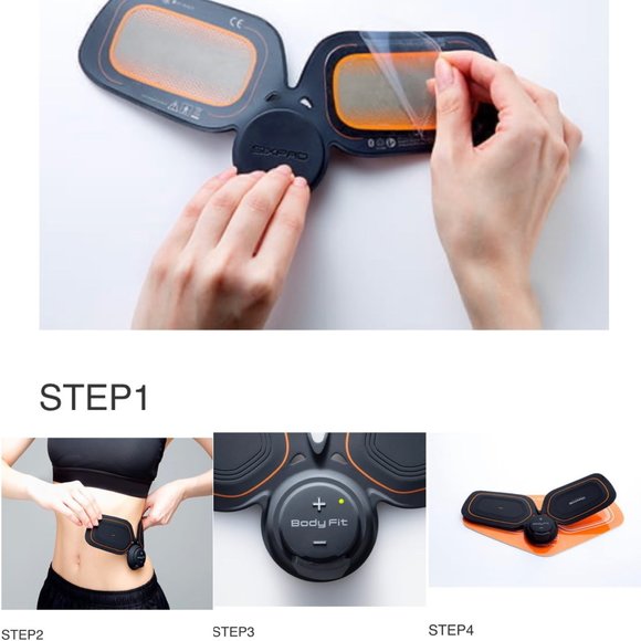 Sixpad Abs Fit & Duo Body Fit Gears Complete System Muscle